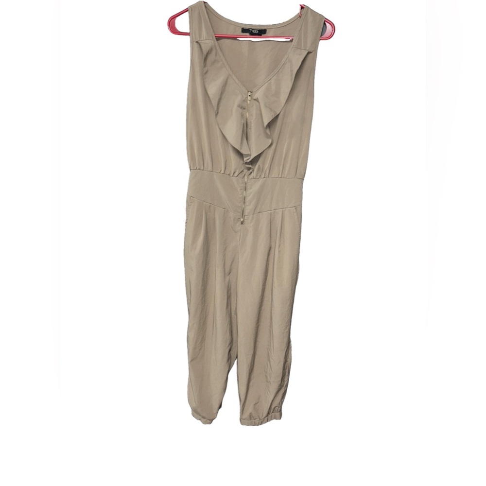 Toxik 3 Tan Jumpsuit Size Medium